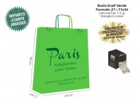 BUSTE IN CARTA KRAFT VERDE  
